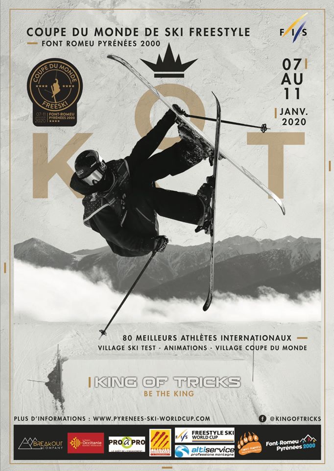 Affiche KOT coupe du monde de ski freestyle